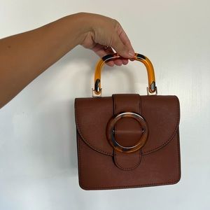 Brown Crossbody/Clutch Purse.